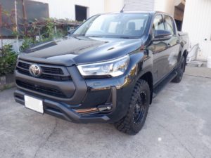 HILUX ラプターライナー施工 完成編